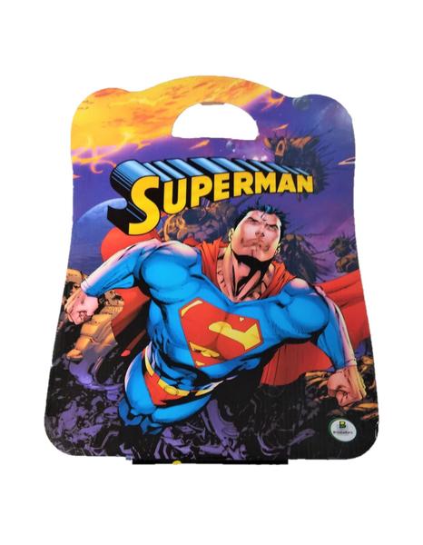 Imagem de Maleta Superman Pasta com CD Livros Pedagógicos Super Homem