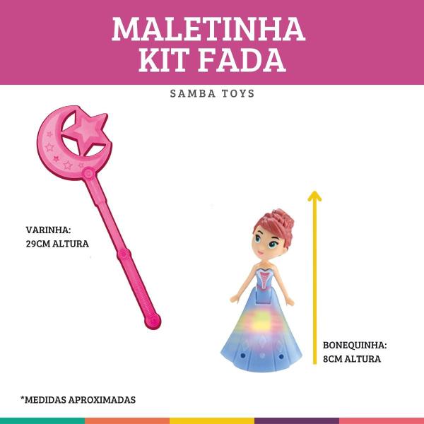 Imagem de Maletinha Kit Fada com Bonequinha Judy Samba Toys