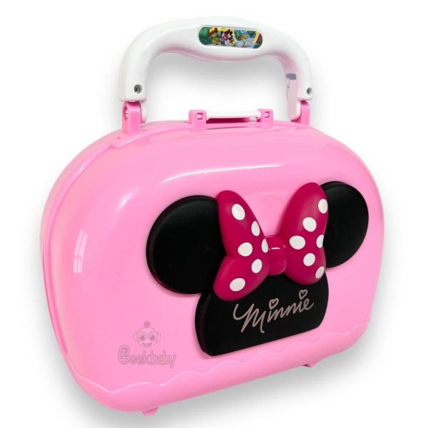 Imagem de Maletinha Maleta Médica Infantil Minnie 7 Peças Original 