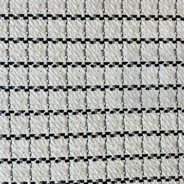 Malha Poliester Elastano LegBox 2 Grande Branco x Preto 01x1.50 Metros - ZAGATA Imagem de Malha Poliester Elastano LegBox 2 Grande Branco x Preto 01x1.50 Metros
