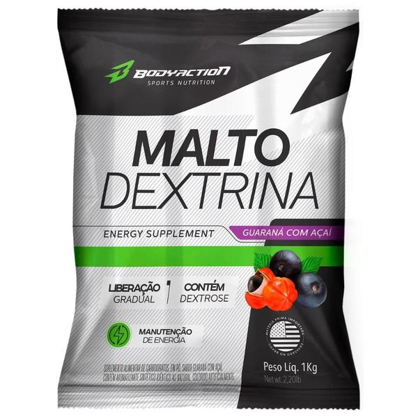 Imagem de Malto dextrina 1kg guarana c/ acai - body action