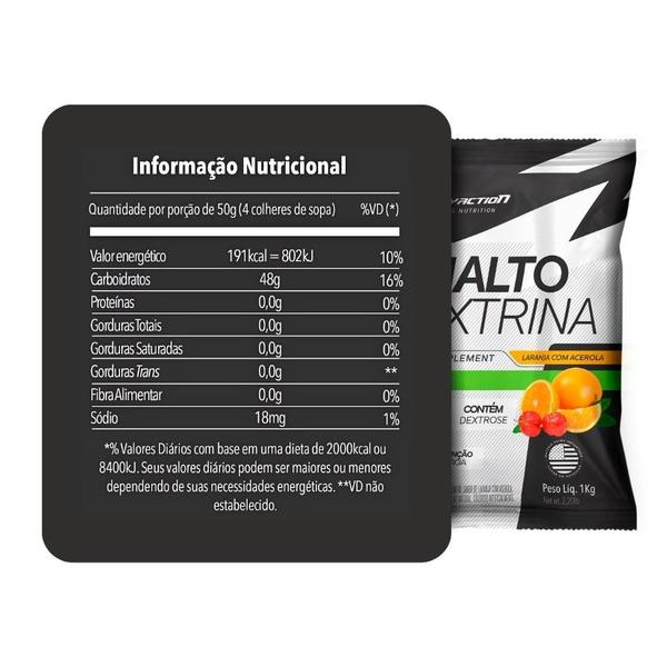 Imagem de Malto dextrina 1kg laranja c/ acerola - body action