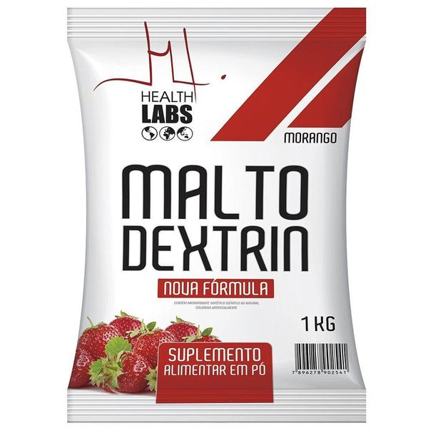 Imagem de Maltodextrin Health Labs Morango 1Kg