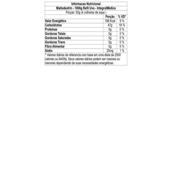 Imagem de Maltodextrina Integral 1Kg