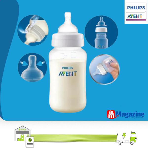 Imagem de Mamadeira 125ml Philips Avent - SCF810/17 Clássica