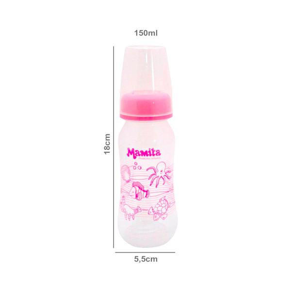 Imagem de Mamadeira 150ml Decoradas Bebê amamentação Mamita