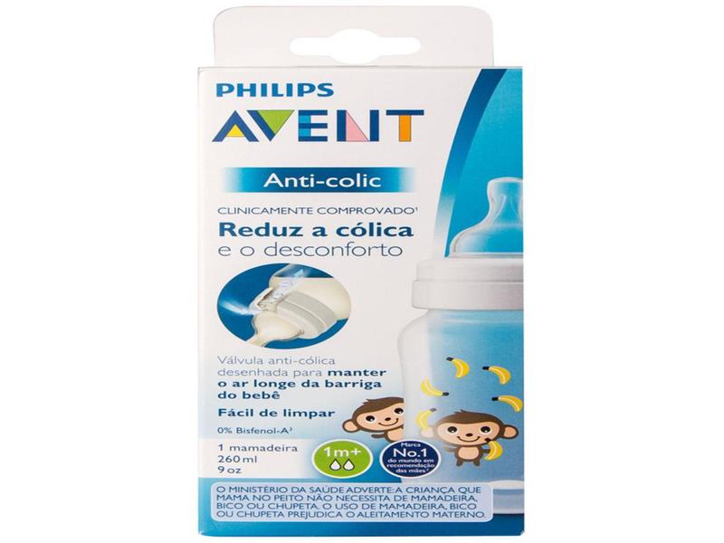 Imagem de Mamadeira 260ml Philips Avent SCF821/11 - Macaco