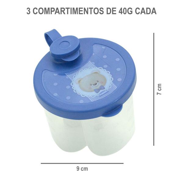 Imagem de Mamadeira 300ml Lillo Evolution Magia e Dosador Porta leite em pó