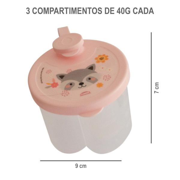 Imagem de Mamadeira 300ml Lillo Evolution Magia e Dosador Porta leite em pó