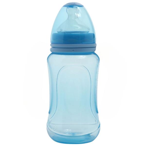 Imagem de Mamadeira 330 ml e Chupeta Soft Azul (6+m) Tam 2 - Kuka