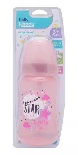 Imagem de Mamadeira 330 mL Stars Lolly Brilha No Escuro Bebê +3 Meses