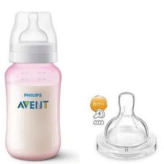 Imagem de Mamadeira 330ml+ bico extra n.4  scd809/29 - avent 