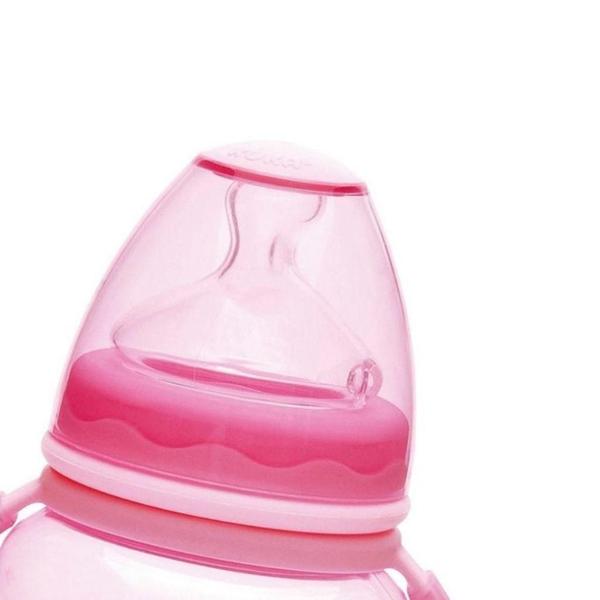 Imagem de Mamadeira 330Ml Com Kit Higiene Rosa