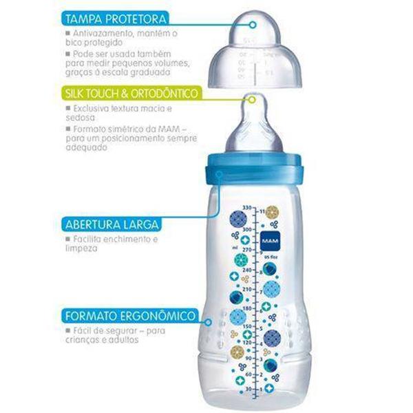 Imagem de Mamadeira 330ml MAM Easy Active