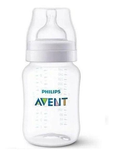 Imagem de Mamadeira Anti-colic Transp 260ml + Bico Nº4 - Philips Avent