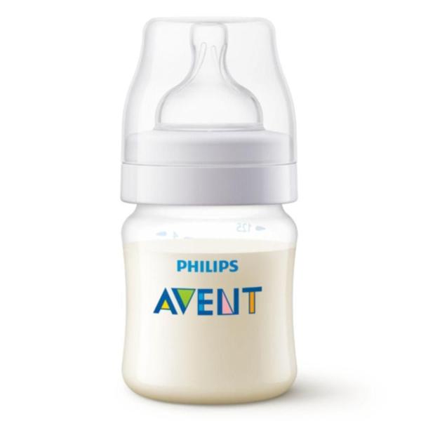 Imagem de Mamadeira Anti-Cólica 125Ml Transparente - Philips Avent