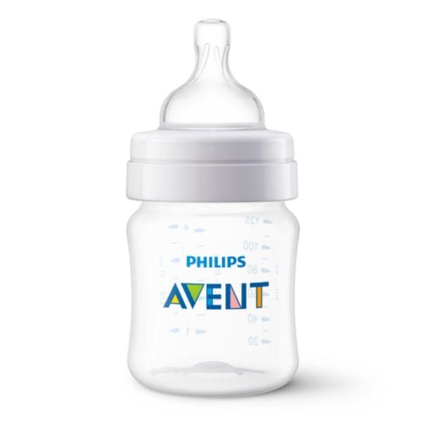 Imagem de Mamadeira Anti-Cólica 125Ml Transparente - Philips Avent