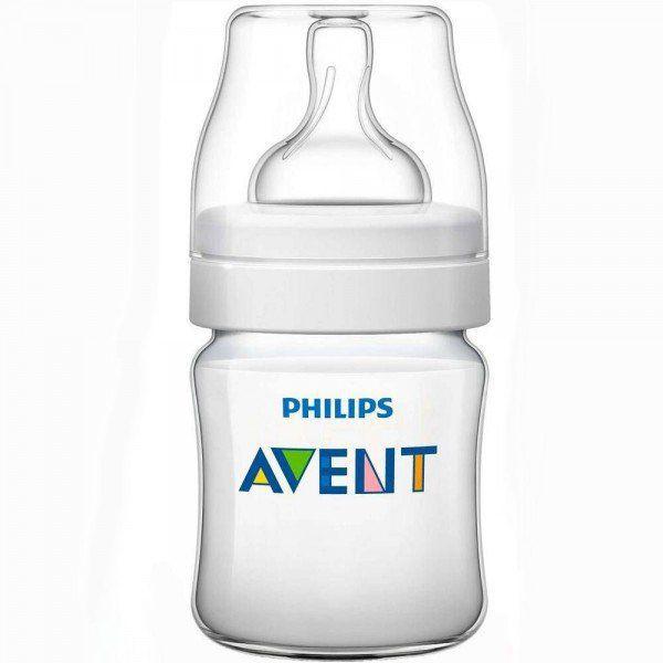 Imagem de Mamadeira Anti-cólica Transparente - Philips Avent 125ml