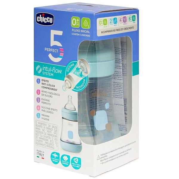 Imagem de Mamadeira Anticólica Chicco Perfect 150Ml ul Fluxo Inicial