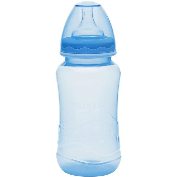 Imagem de Mamadeira Aquarela Big 330Ml Bico Kuka Ortodôntico N2 Azul