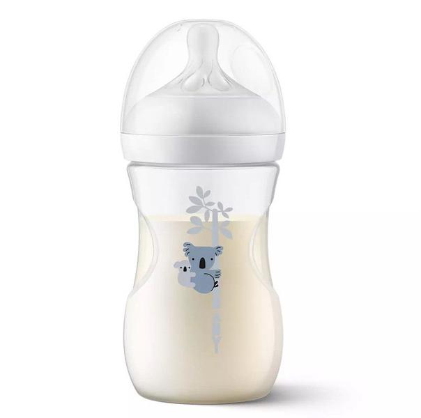 Imagem de Mamadeira Avent Pétala 260ml Decorada Coala