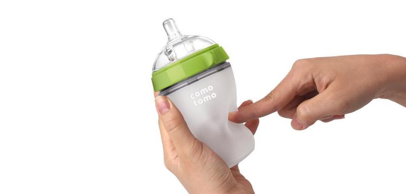 Imagem de Mamadeira Baby Bottle Comotomo Verde 250Ml