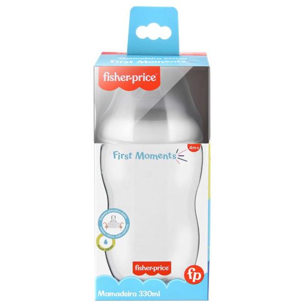 Imagem de Mamadeira Bico Silicone Anticolica Fisher Price Classi 330ml