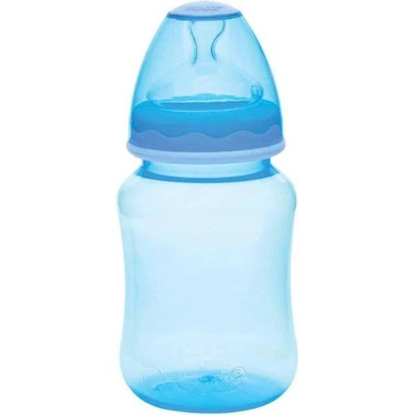 Mamadeira Big Kuka Ort 6m+ 240ml Azul/Lisa 1406 Imagem de Mamadeira Big Kuka Ort 6m+ 240ml Azul/Lisa 1406
