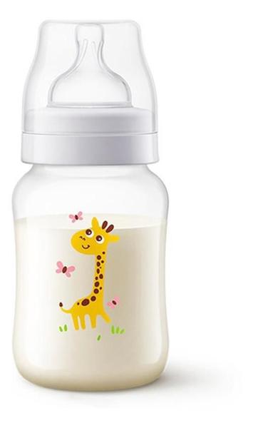 Imagem de Mamadeira Classic Avent 125Ml E 260Ml Girafa Rosa