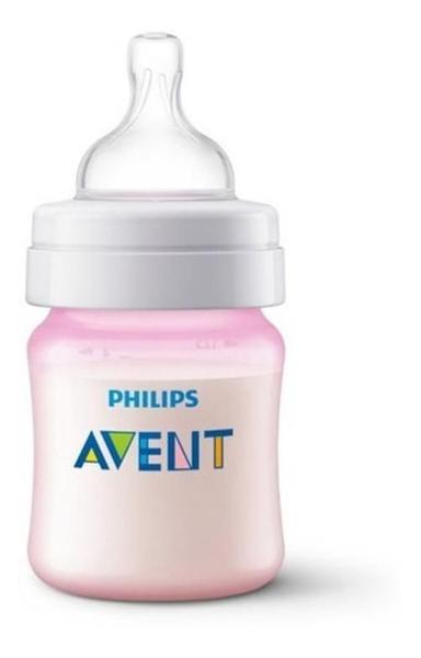 Imagem de Mamadeira Classic Avent 125Ml E 260Ml Girafa Rosa