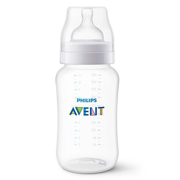 Imagem de Mamadeira Classica Anticólica 330ml 3m+ - Philips Avent Transparente