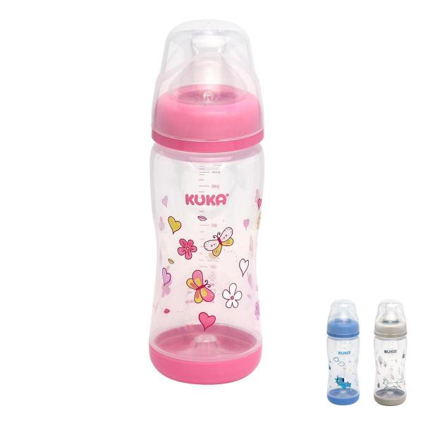 Imagem de Mamadeira Elegance Plus 320Ml Big Orto - Rosa