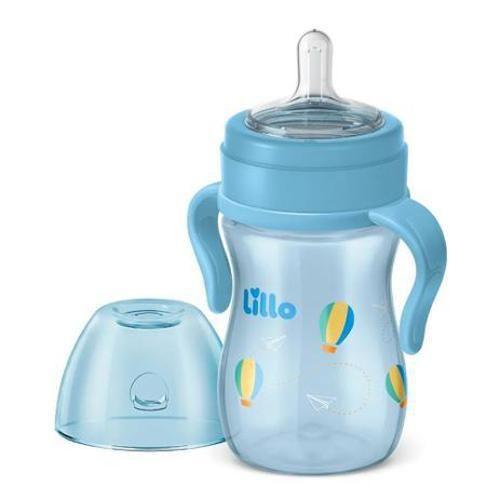 Imagem de Mamadeira Evolution Com Alça 6+ Meses Menino 240Ml - Lillo