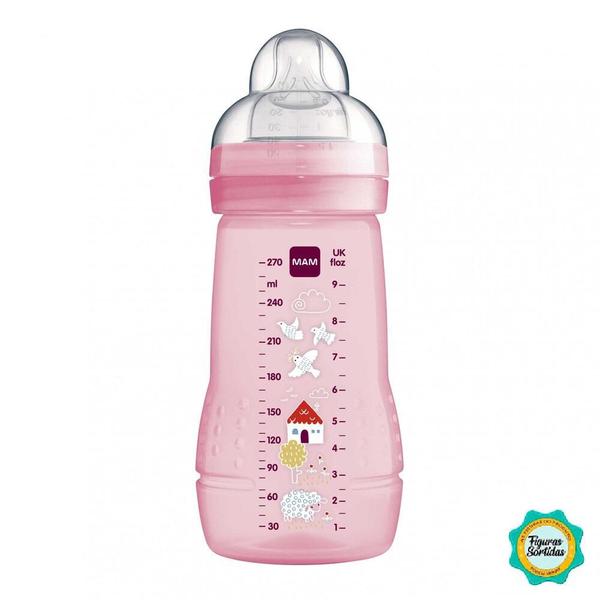 Imagem de Mamadeira Fashion Bottle 270 Ml Girls - MAM Baby