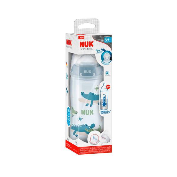 Imagem de Mamadeira First Choice Controle de Temperatura Boy 300ml Nuk