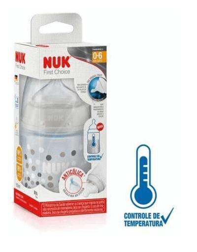 Imagem de Mamadeira First Choice Controle de Temperatura S1 150ml Nuk