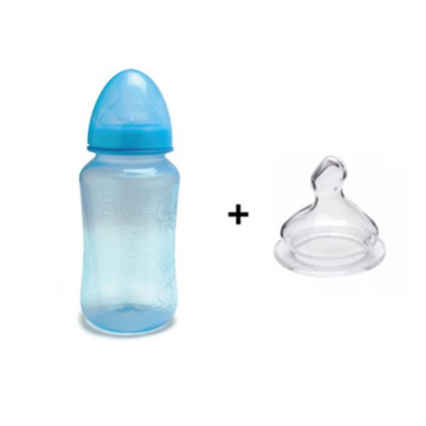 Mamadeira Gorduchinha 330ml + Bico Extra de Silicone (4564 / 4566) - Pepeta Imagem de Mamadeira Gorduchinha 330ml + Bico Extra de Silicone (4564 / 4566)