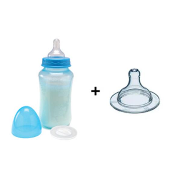 Mamadeira Gorduchinha 330ml + Bico Extra de Silicone (4564 / 4566) - Pepeta Imagem de Mamadeira Gorduchinha 330ml + Bico Extra de Silicone (4564 / 4566)