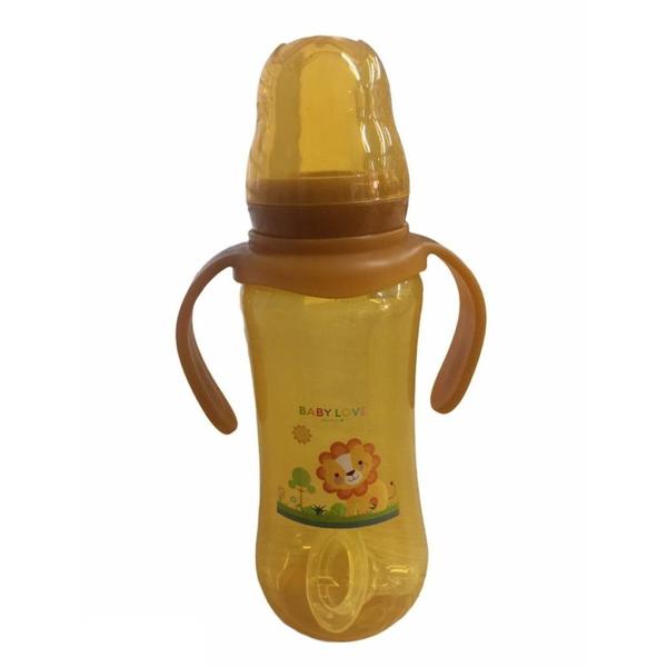 Imagem de Mamadeira Infantil com Tampa, Alça e Bico 280ml - AG9283