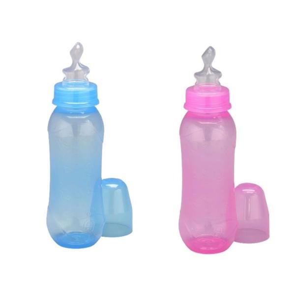 Mamadeira Kuka 250Ml Aquarela Bico Ortodôntico Rosa/Azul Imagem de Mamadeira Kuka 250Ml Aquarela Bico Ortodôntico Rosa/Azul