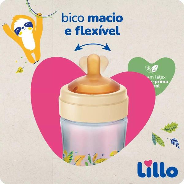 Imagem de Mamadeira Lillo Bico Latex Bico Peito 150 ml 0+meses Recem Nascido