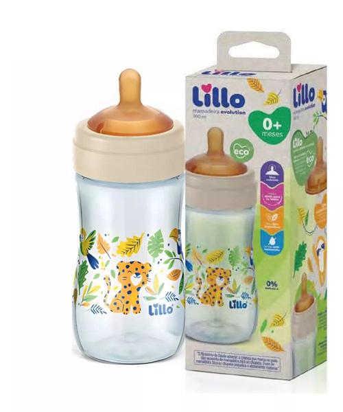 Imagem de Mamadeira Lillo Super Bico Latex Molinho 300ml cor Neutra