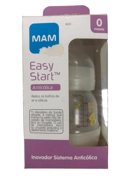 Imagem de Mamadeira MAM Easy Start Anticolica 130ml 0 Meses