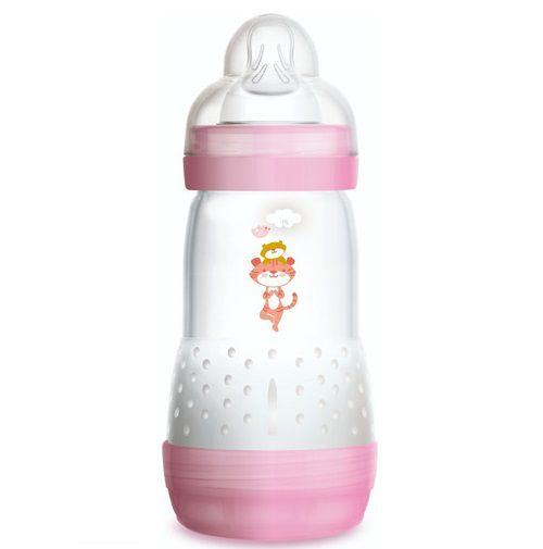 Imagem de Mamadeira MAM Easy Start Anticólica 4+Meses Rosa 320Ml  MAM