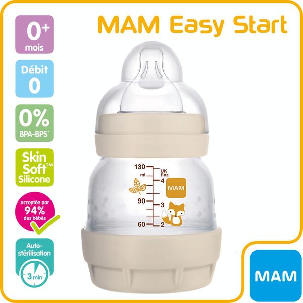 Imagem de Mamadeira Mam Easy Start Anticólica Recém Nascido 130 e 260