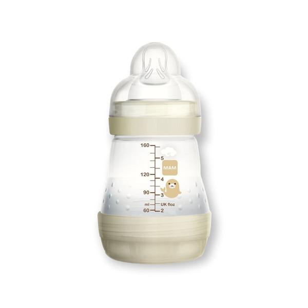 Imagem de Mamadeira mam easy start base ventilada desmontavel 160ml bico 1 fluxo lento 0+ meses