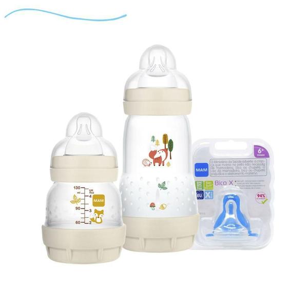 Imagem de Mamadeira Mam Easy Start Starter Set 130Ml E 260Ml 1 Bico X