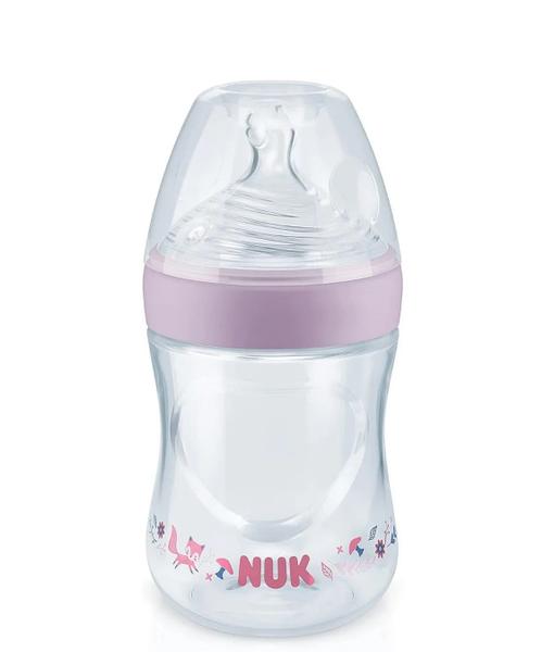 Imagem de MAMADEIRA NUK ESSENCE SMART 150ML + 0 MESES Lilás Raposa