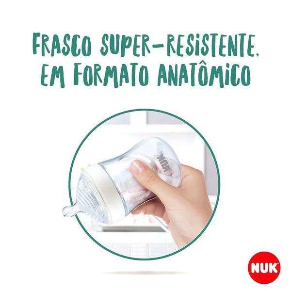 Imagem de Mamadeira NUK Essence Smart Flow 270ml (6m+)