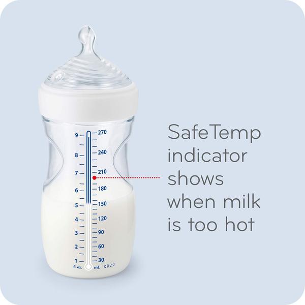 Imagem de Mamadeira NUK Simply Natural SafeTemp 150ml/250ml